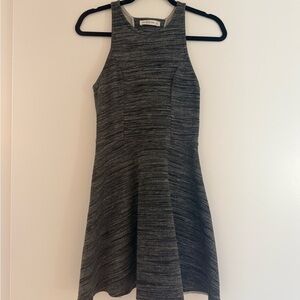 Gray Abercrombie Sleeveless Knit Dress